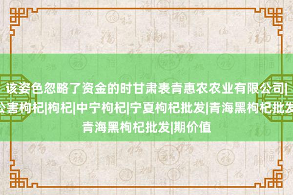 该姿色忽略了资金的时甘肃表青惠农农业有限公司|甘肃无公害枸杞|枸杞|中宁枸杞|宁夏枸杞批发|青海黑枸杞批发|期价值
